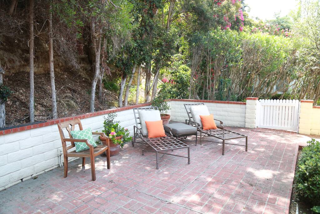 Back patio
