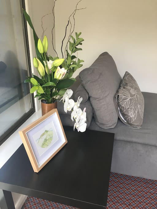 Relax and enjoy your space, hopefully a home away from home.