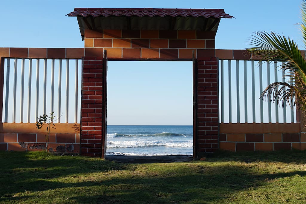 Ocean at your doorstep.
