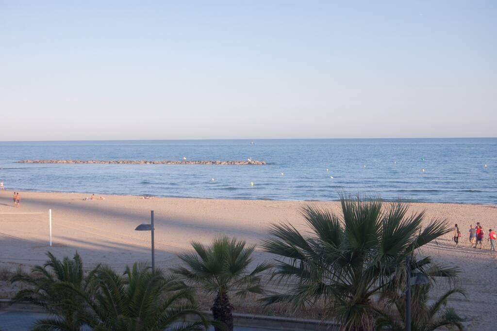 Vistas a la playa