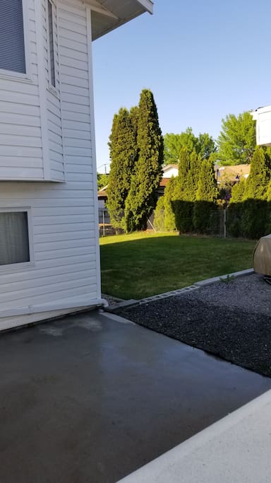'pet friendly' yard