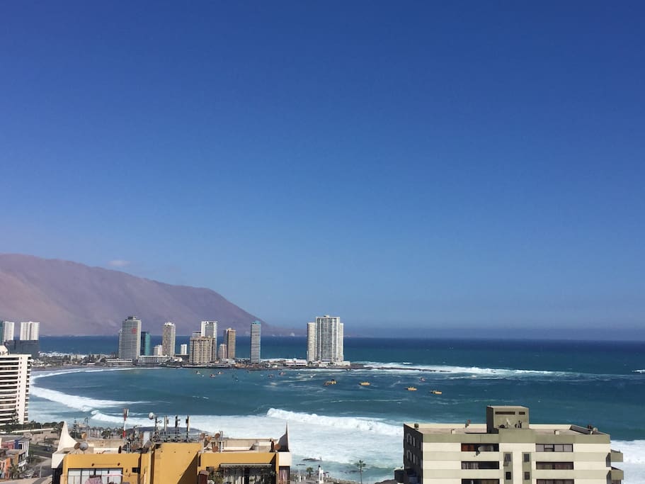 Vista a Playa Cavancha