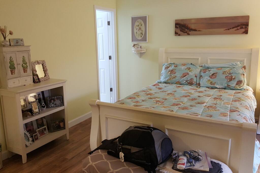 Master suite with bath