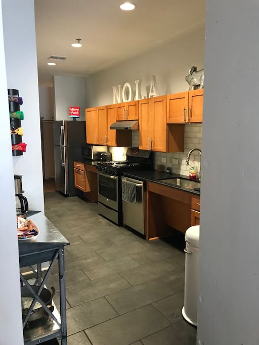 galley kitchen