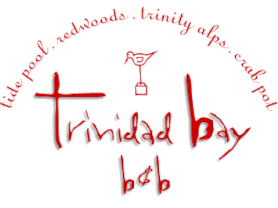 Trinidad Bay B&B Logo with room names