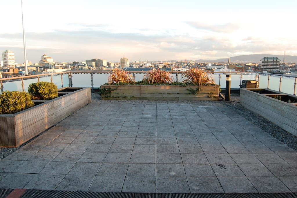 360° View of Dublin from the private terrace