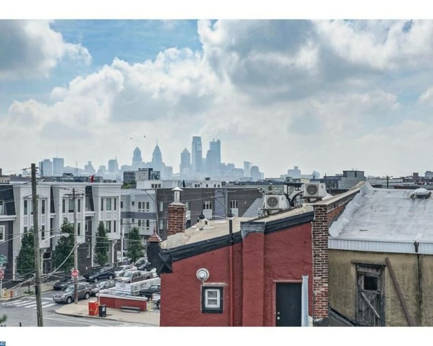 View from roof-deck