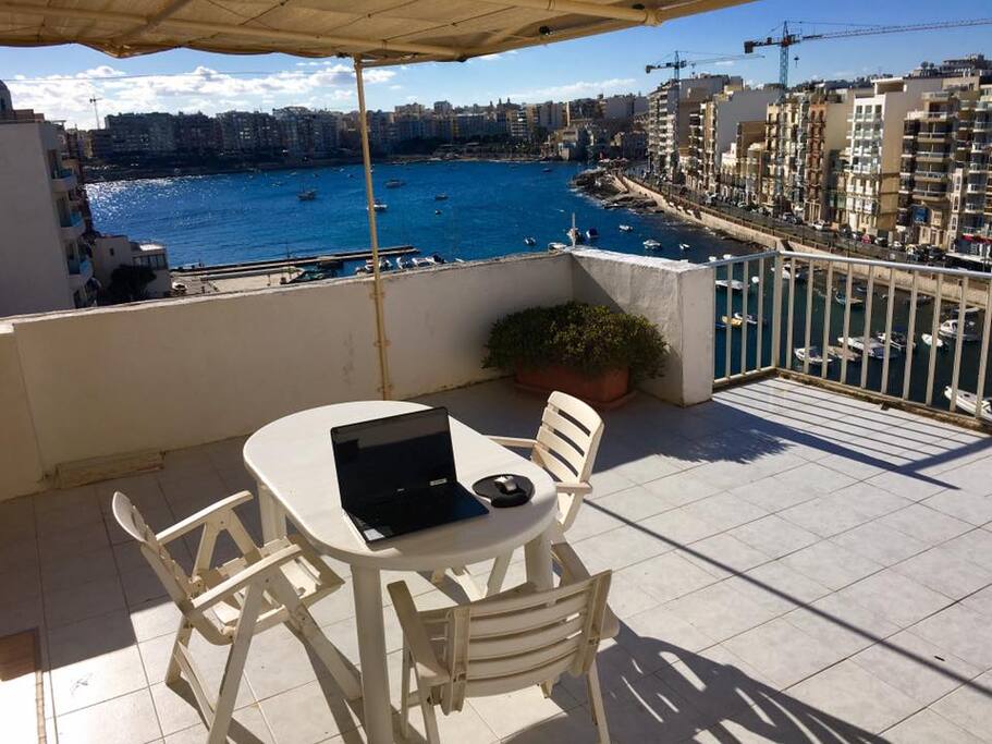 View from the terrasse