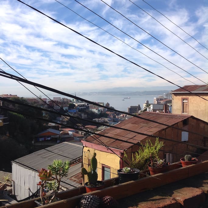 Sea view from terrace