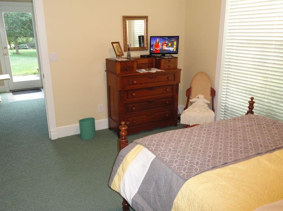 Dresser and Satellite TV