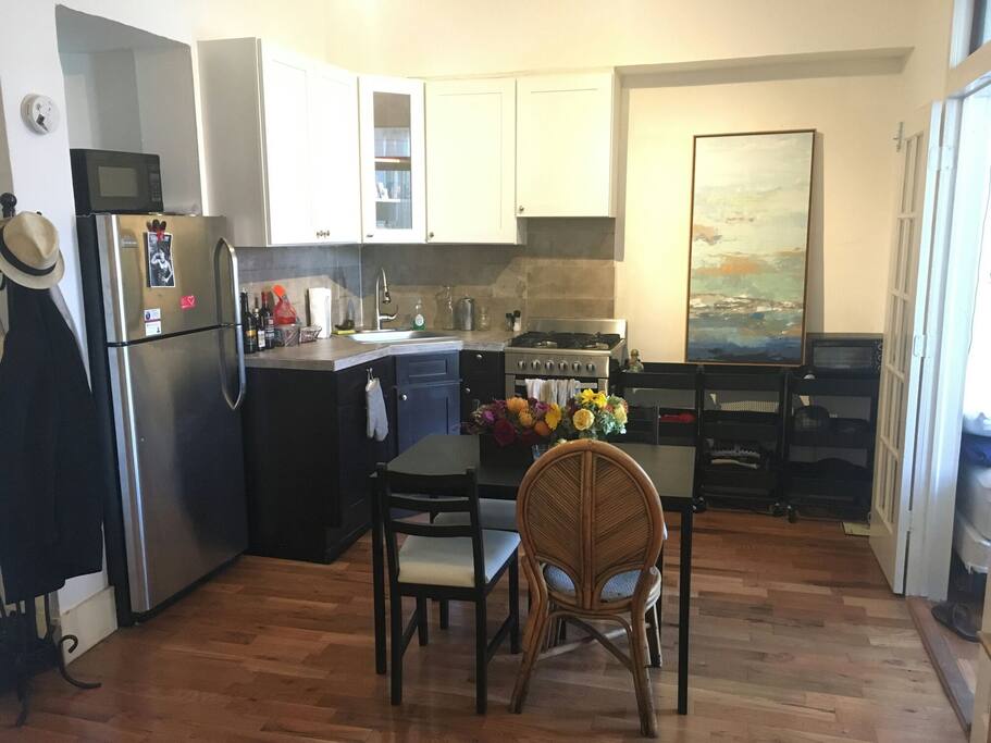 Here is a better view of the kitchen.