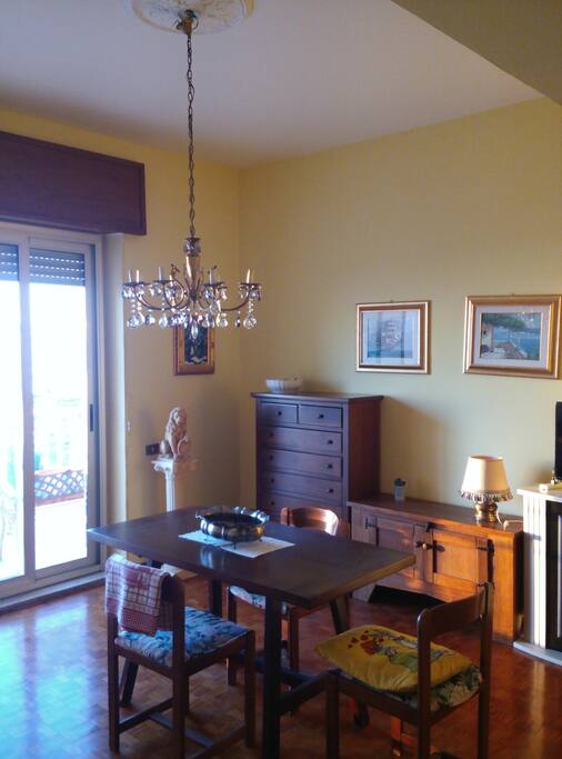 SALA CON TERRAZZO VISTA GOLFO DI VASTO