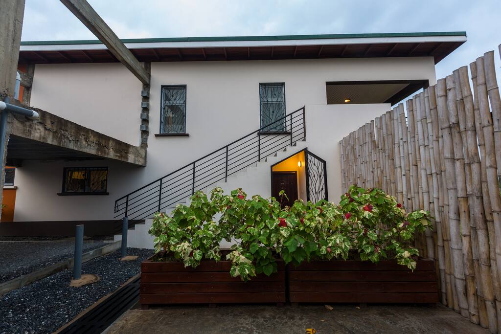 Stairs up to Apt 5