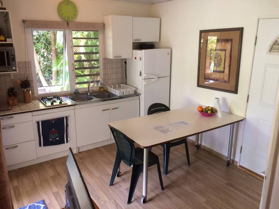 Fully equipped kitchen