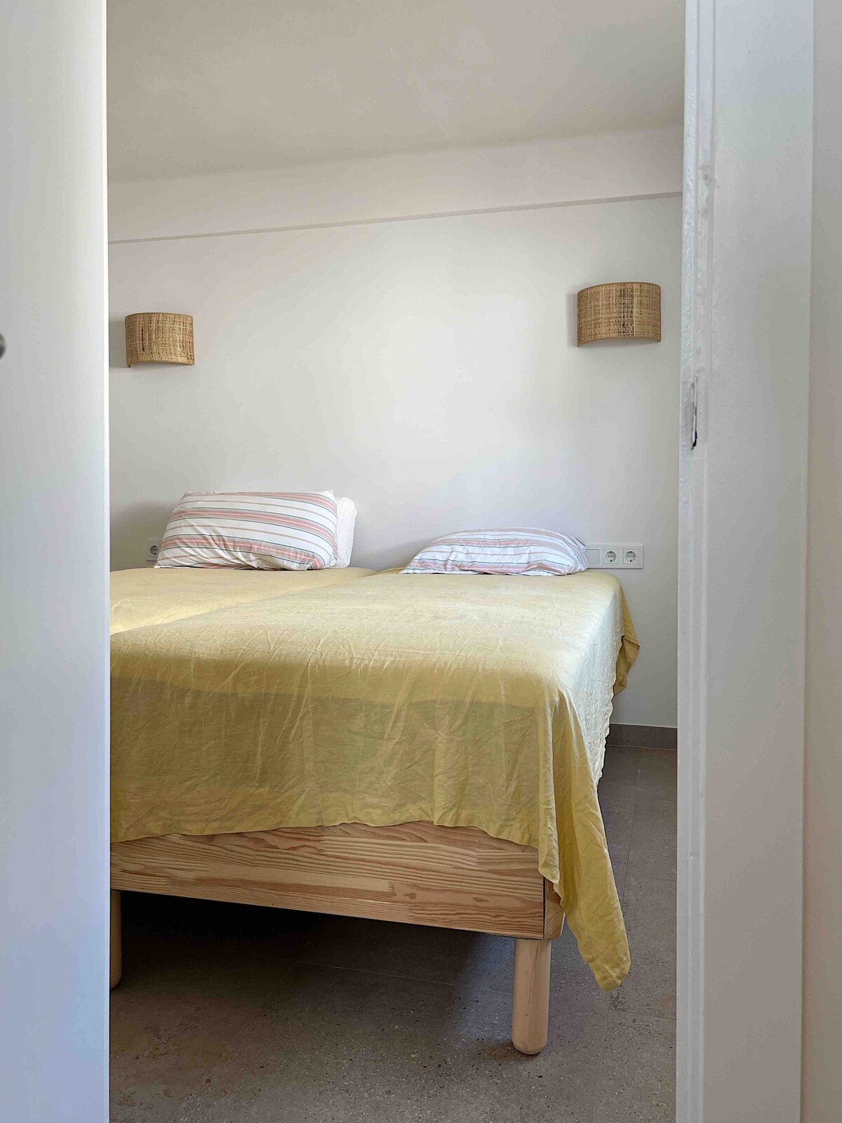 Habitación doble. 2 camas individuales de 90x200