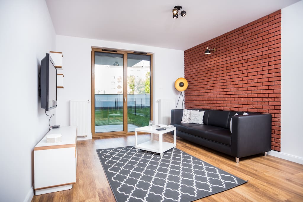 Salon z aneksem kuchennym