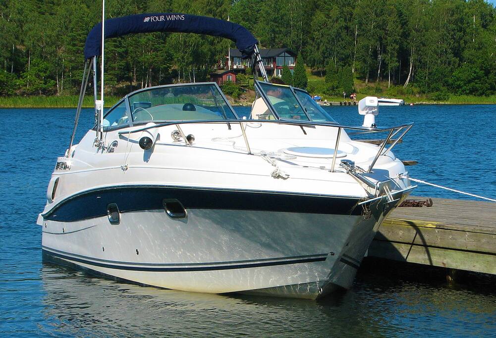 Yacht ready to trip