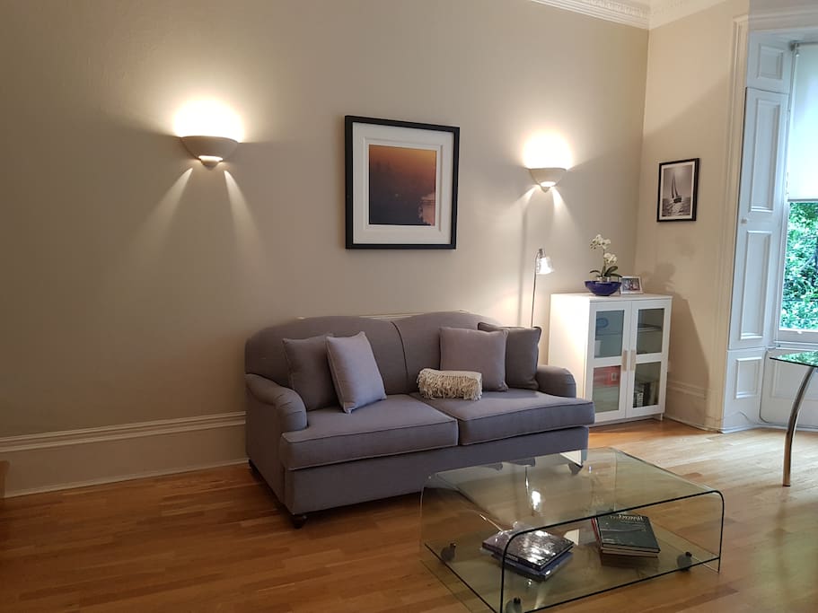 spacious drawing room