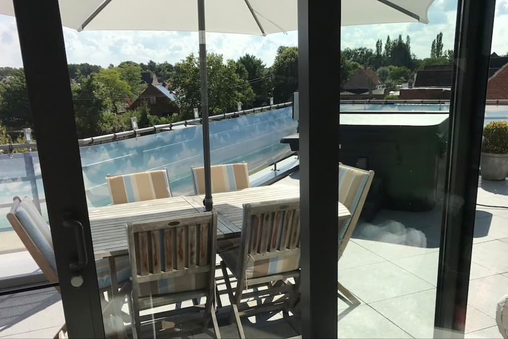 Zeer zuidgericht terras