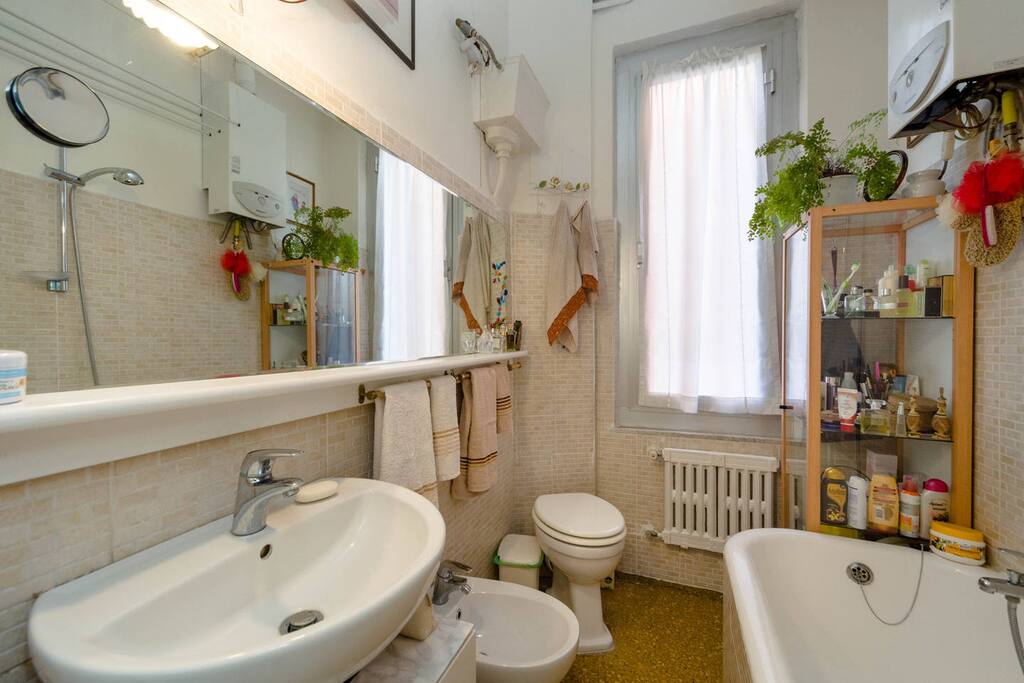 The bathroom