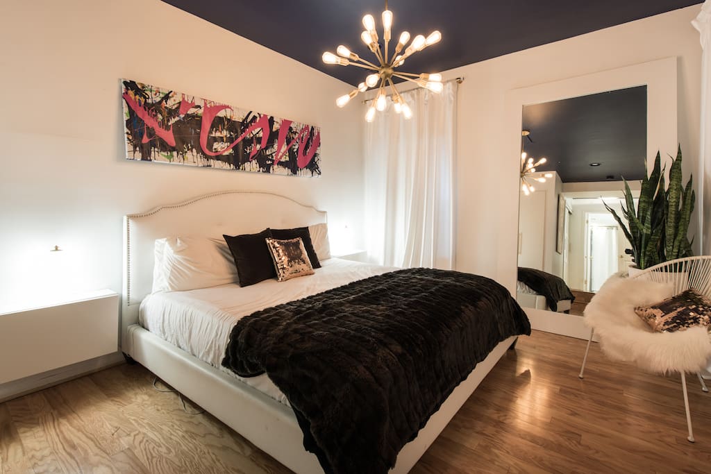 Spacious master bedroom!