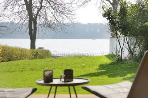 Lake view villa