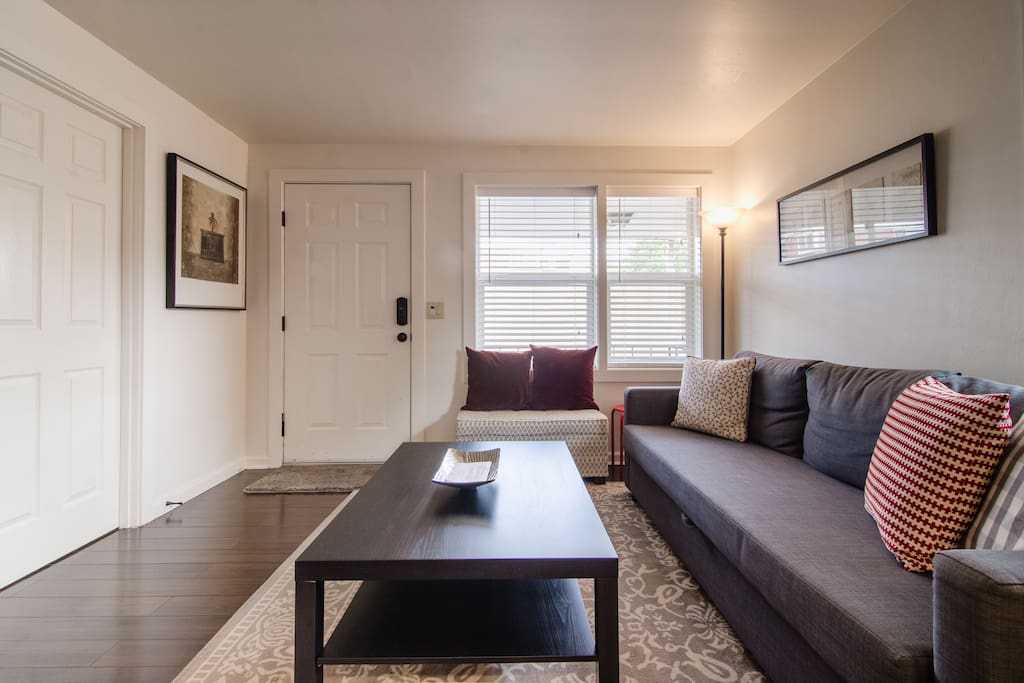 Front door entrance to Living Room