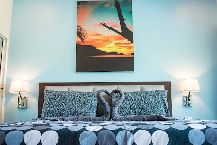 Another comfy bed in our second bedroom, another gorgeous Koh Chang view.