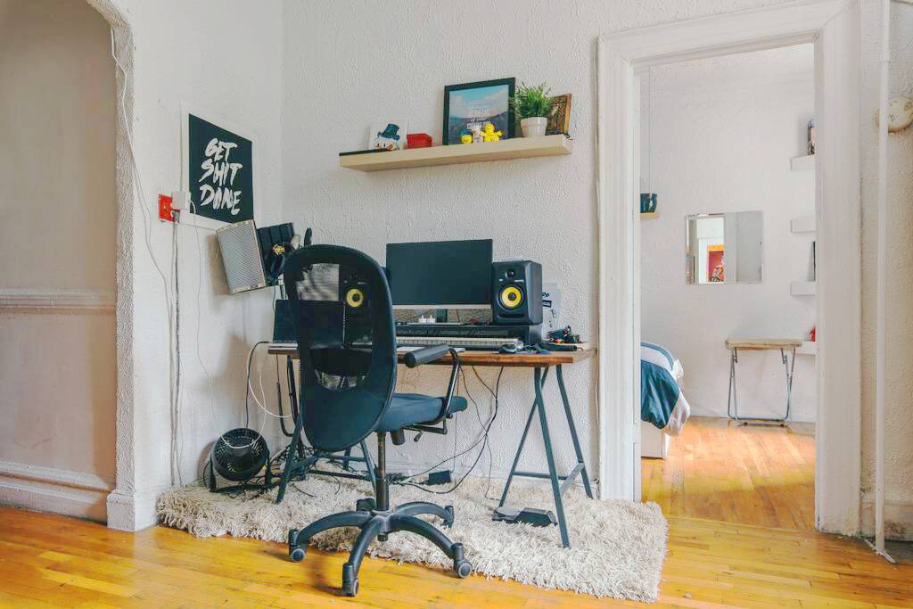 The living room