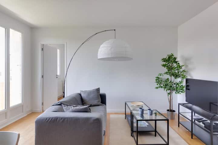 Grand Appartement Lumineux Avec Balcon à Nantes - Nantes