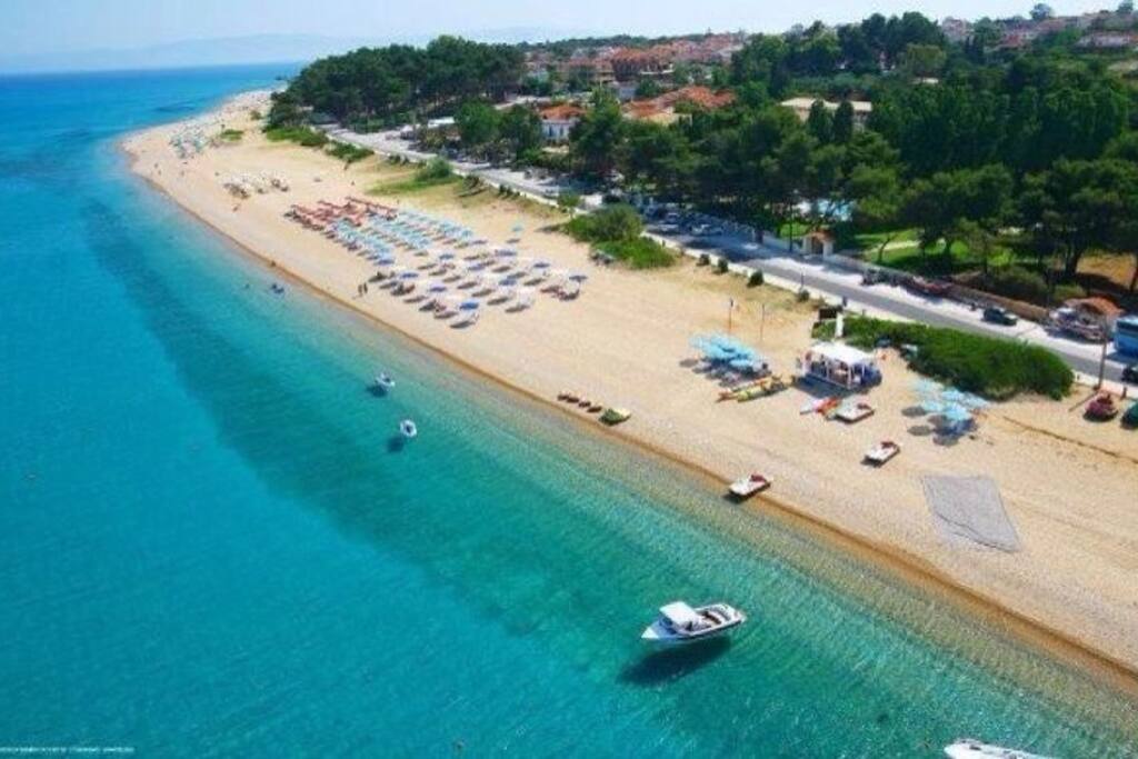 Skala beach very close to the apartment
