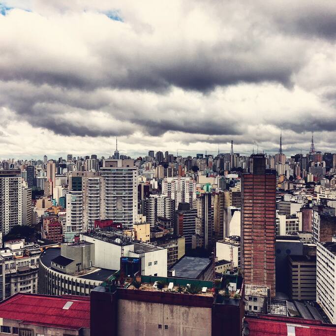 That's the view from the apartment!
