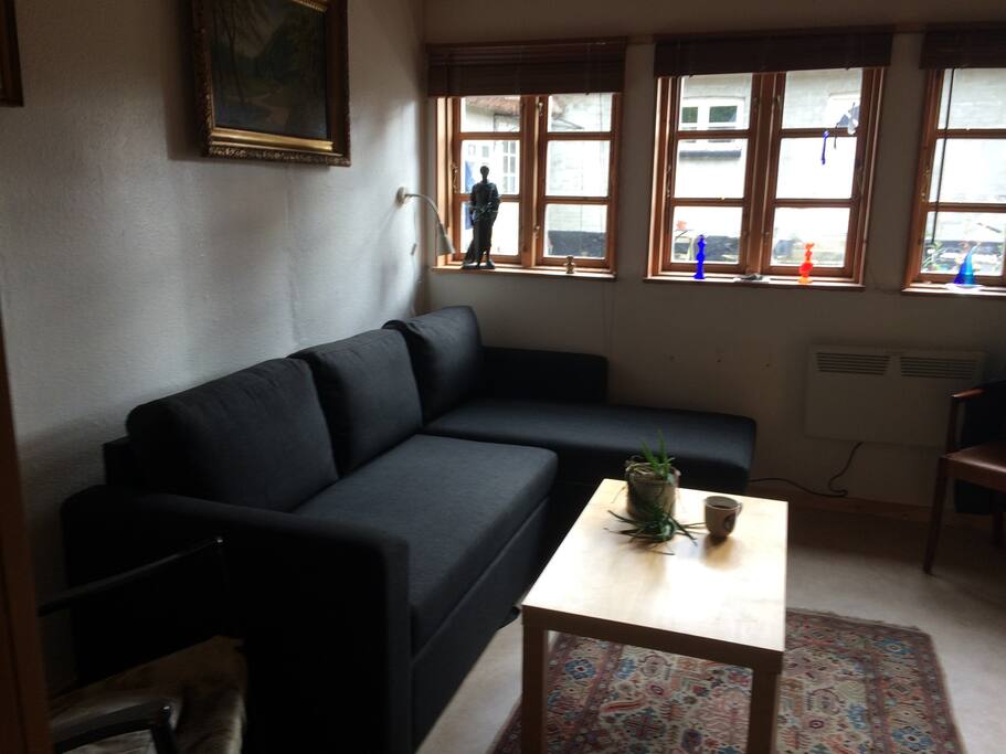 Et af to soveværelser med plads til 4 ialt.