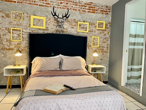 Top Airbnb: G4*Mini Loft*Super Location*Downtown in Barrio De La Cruz