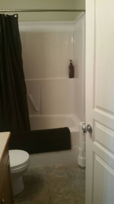 One of 2 bathrooms