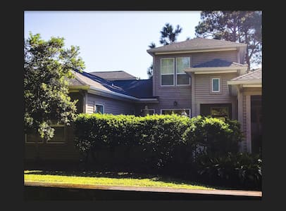 Comfortable upstairs beach bedroom