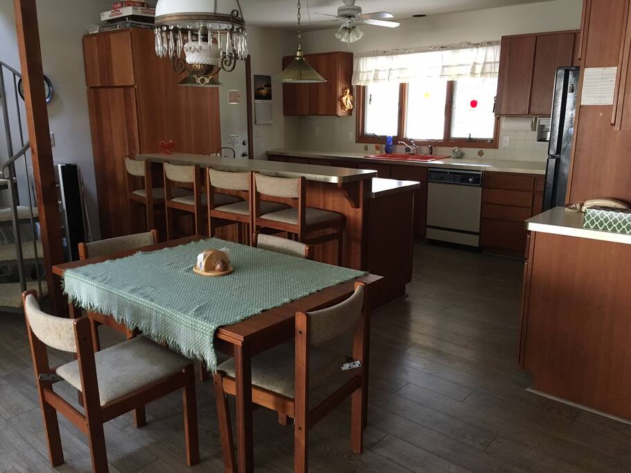 Kitchen and Dining Area