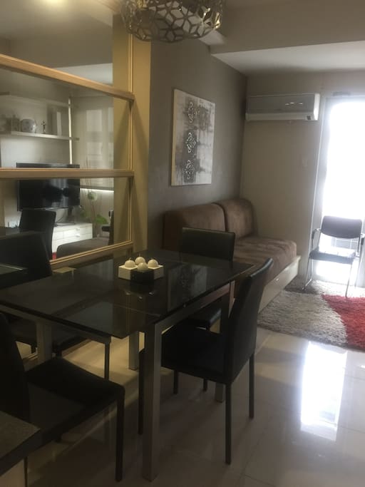 Dining and sala area