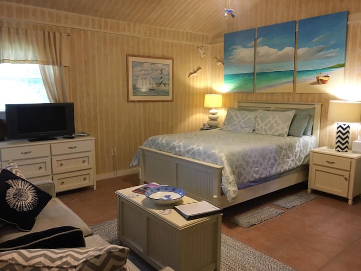 Palm Cottage Old Town Bay St. Louis near Beach Guesthouses for Rent