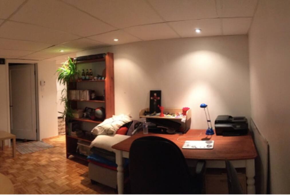 Bureau, aire commune / Living Room