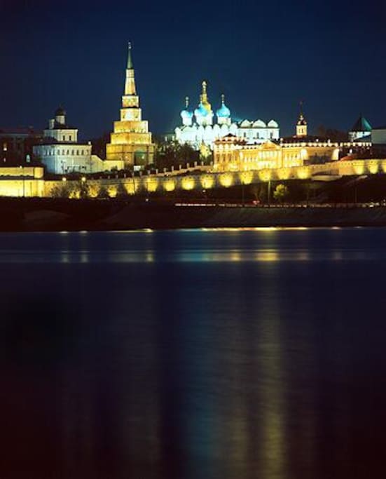 view from the window of the Kremlin