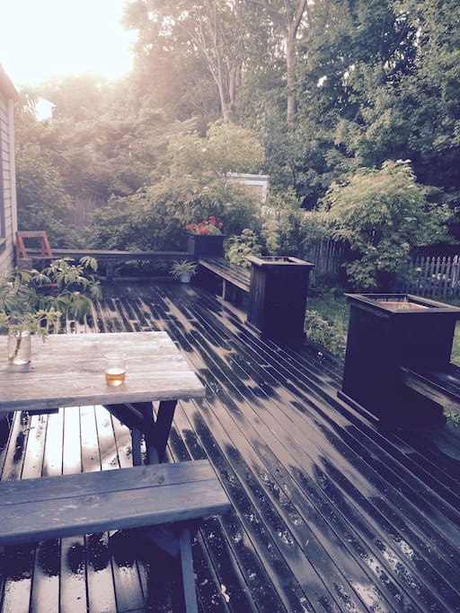 back deck
