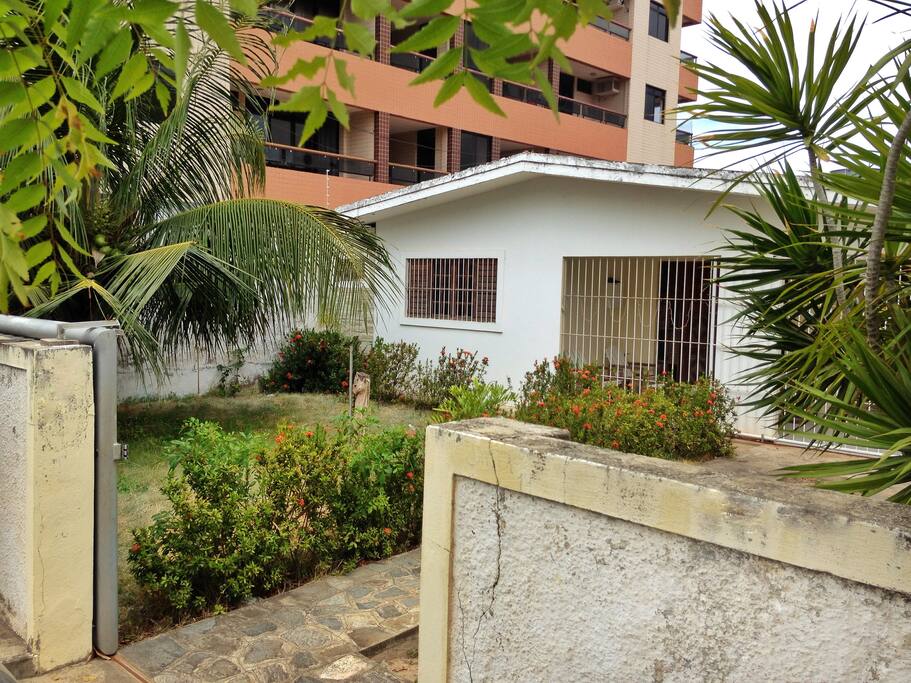 Casa vista de fora.