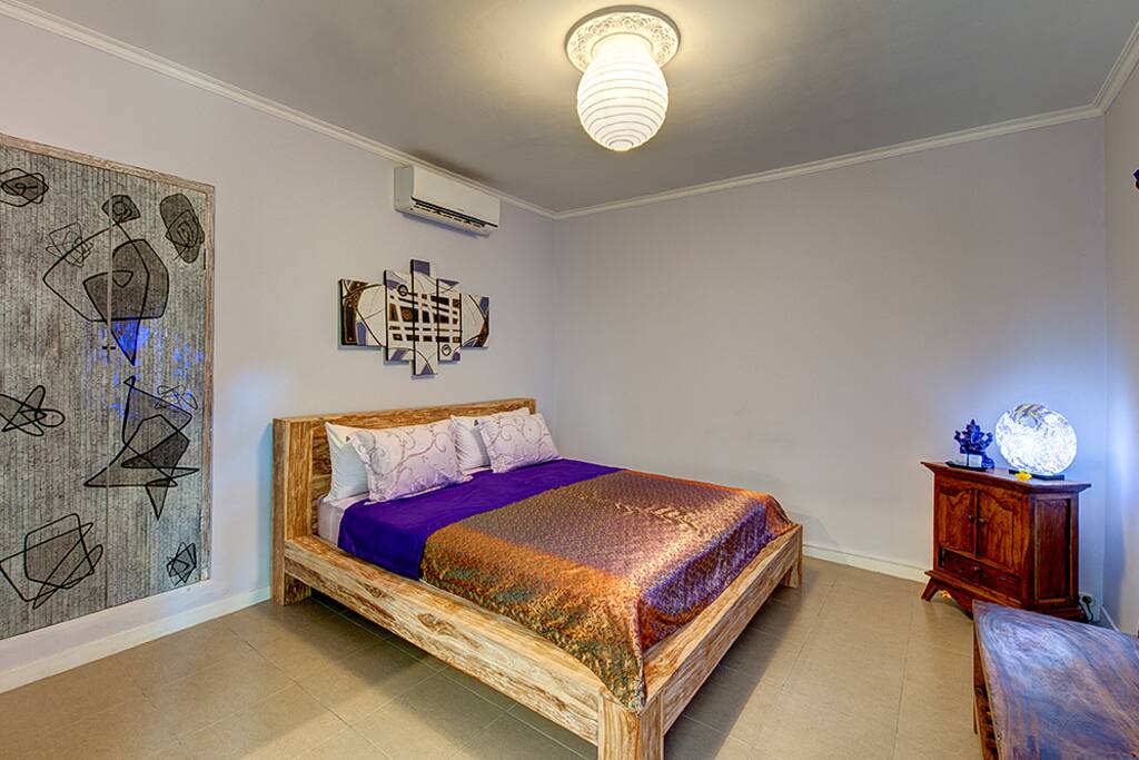 Now replaced with twin beds. Can be moved together at your request.