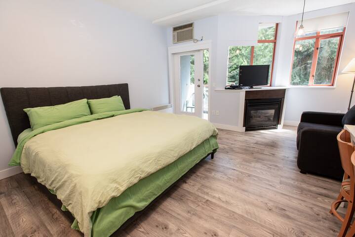 ˙Studio Condo Whistler Village 201