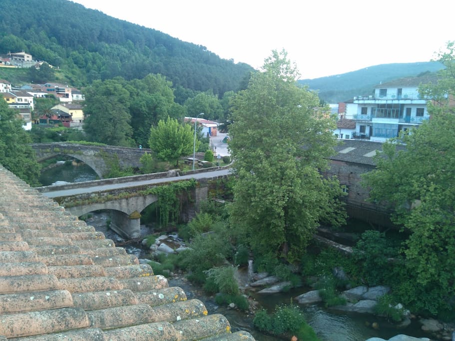 Vista desde la otra terraza de nuestro alojamiento.