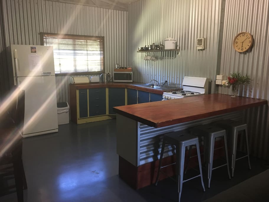Open plan kitchen
