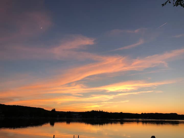 House on Loon Lake in NY Finger Lakes Region Houses for Rent in