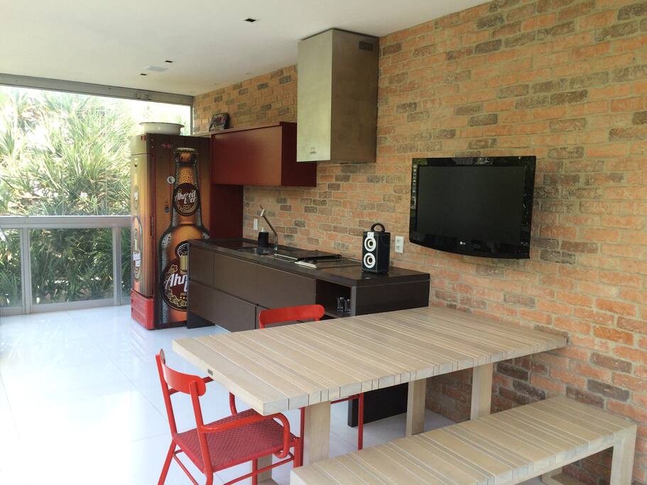 Cooktop e geladeira
