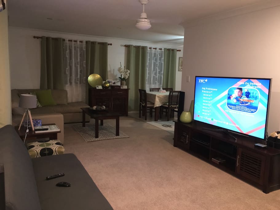 Shared living room, netflix access